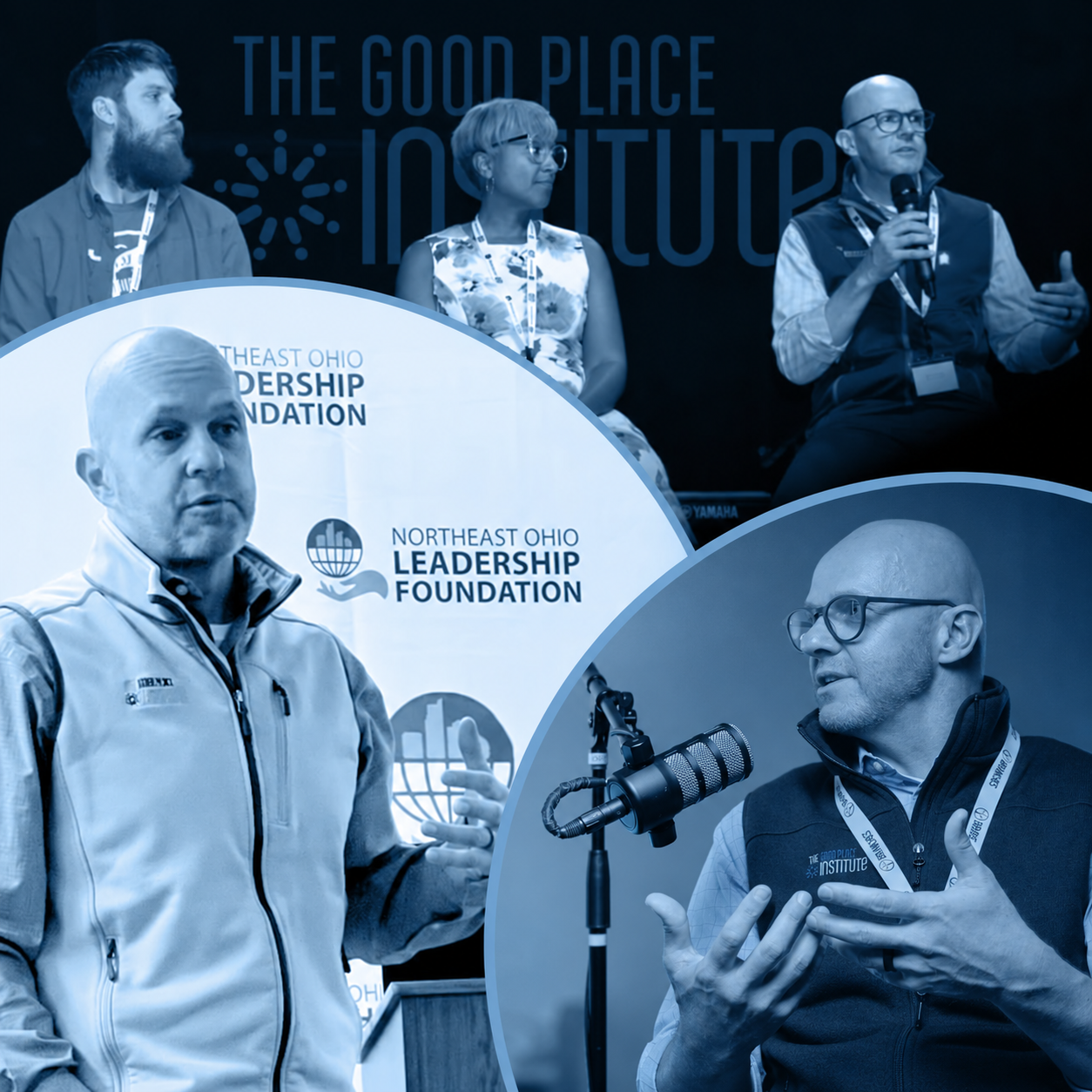 Chris Young speaking at events and in a podcast interview